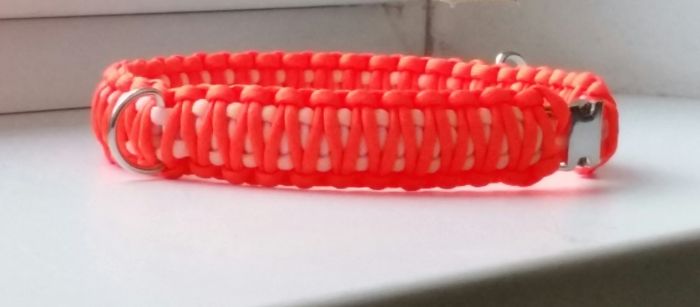 Svítící obojek 48 cm