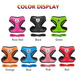 Kšíry nylonové s vodítkem - zelené vel. M