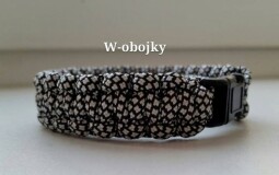 Náramek z nového desingu šňůry tzv. Diamant