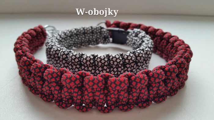 Polostahovací obojek - výplet 31 cm + možnost prodloužení až o 10 cm řetízku