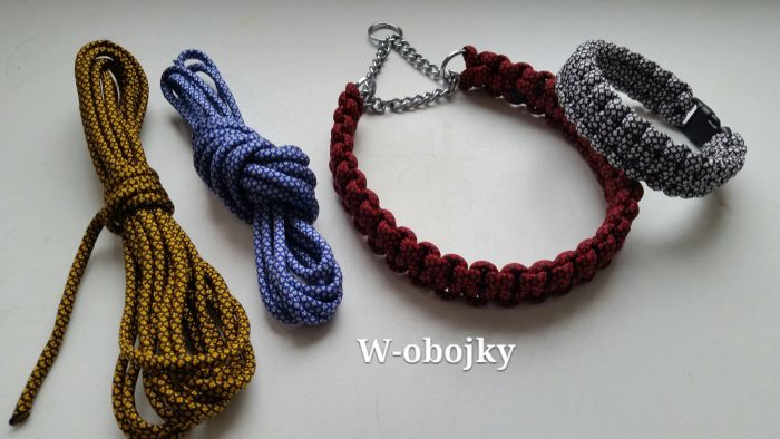 Polostahovací obojek - výplet 31 cm + možnost prodloužení až o 10 cm řetízku