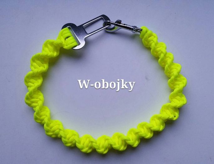 Zádržný popruh do auta - Paracord