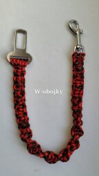 Zádržný popruh do auta - Paracord
